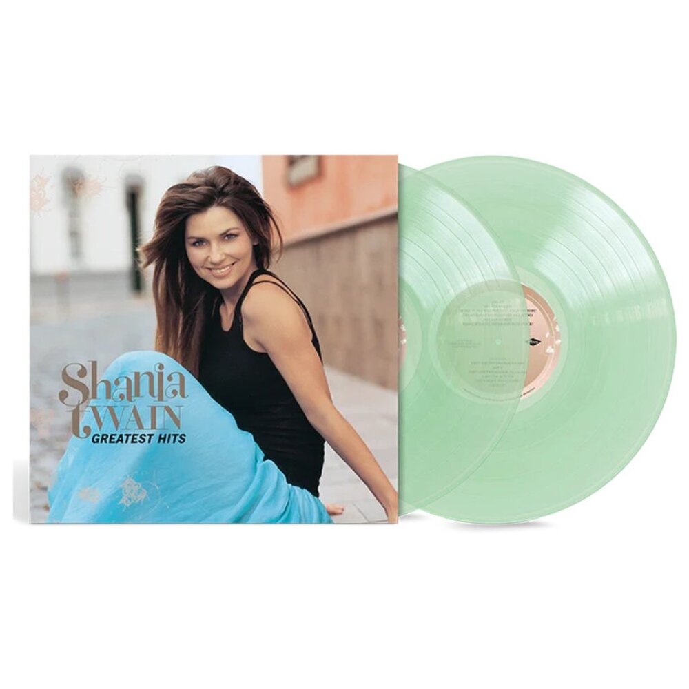 Shania Twain Greatest Hits 2-LP ~ Exclusive Colored Vinyl ~ New/Sealed!